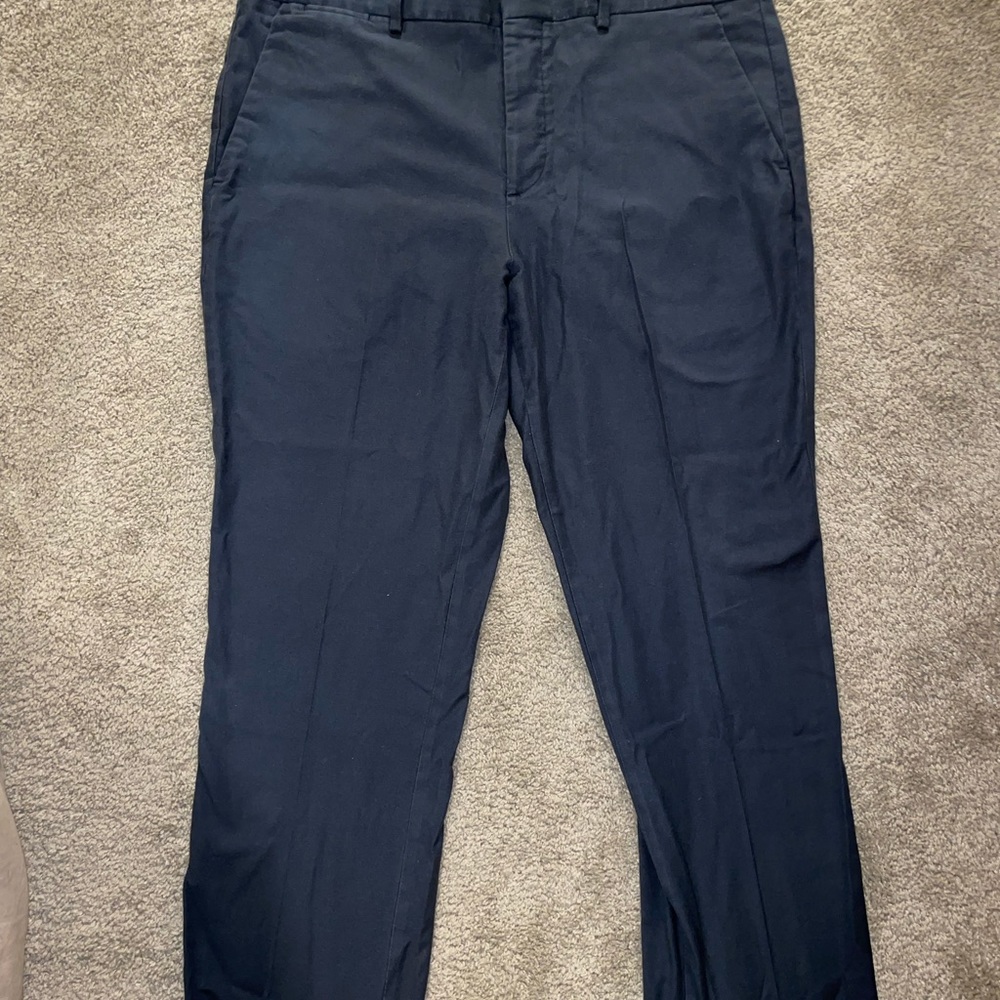 Express blue dress pants.